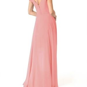 Azazie Pink Claudine  Women's Dress size 8